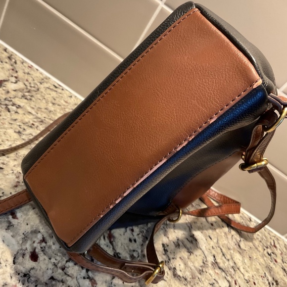 Fossil Mini Genuine Leather Backpack - Picture 13 of 14